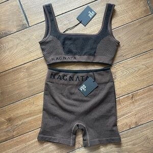 NWT Nagnata Cacao/Black Set (M/L)